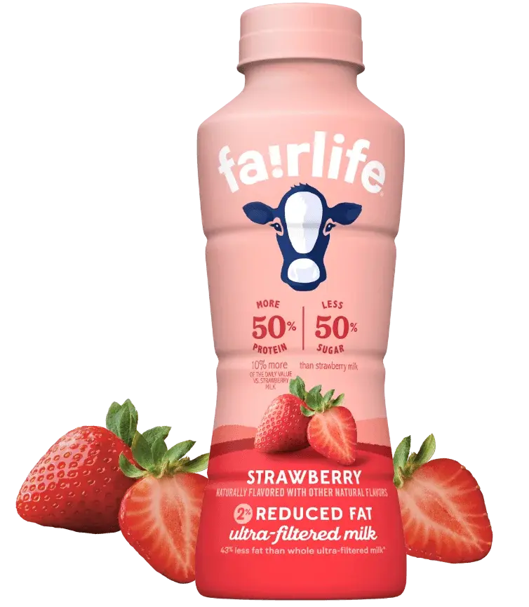 fairlife Strawberry 2% Ultra-Filtered Milk 14oz
